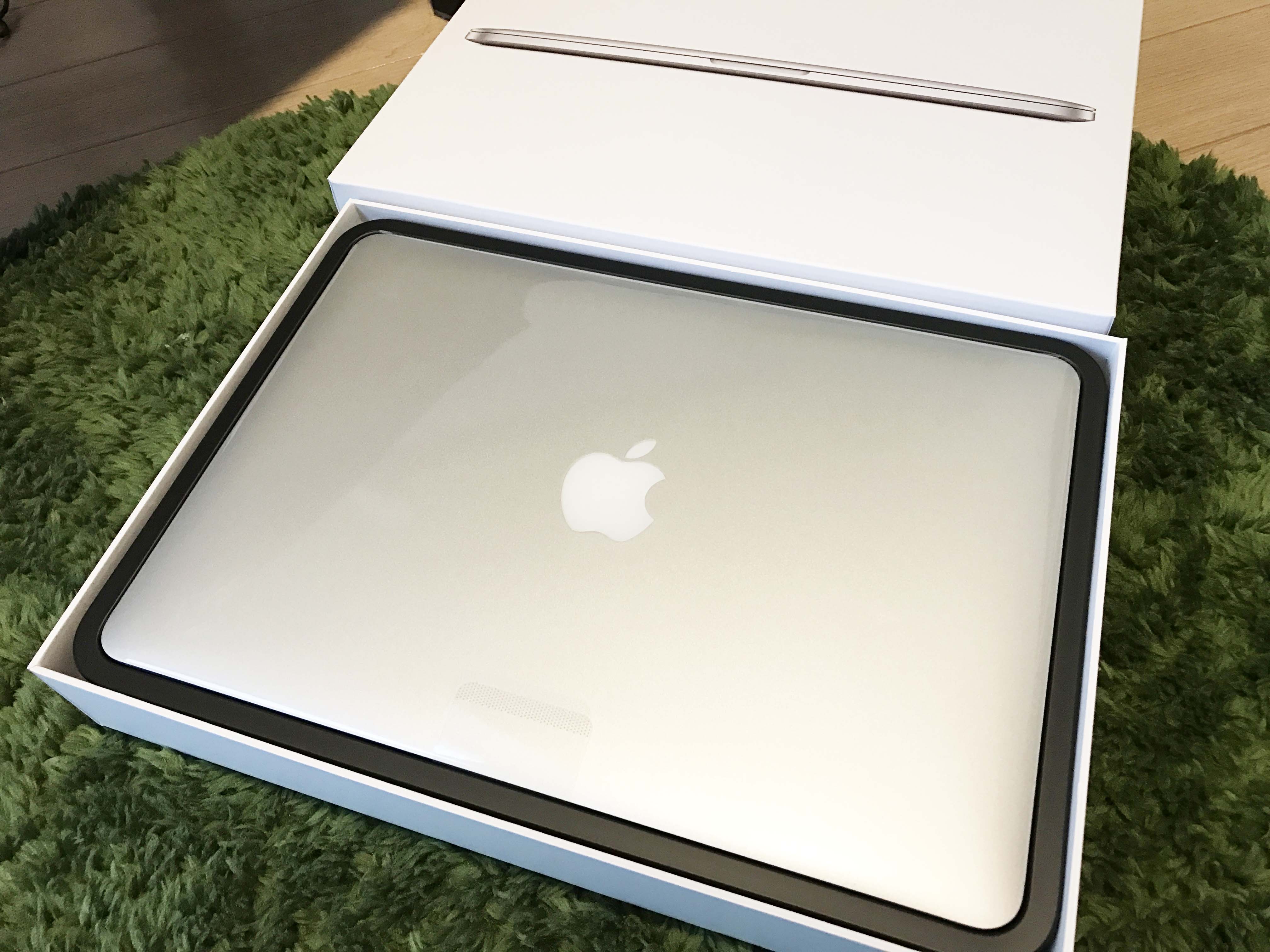 【Apple】MacBook Pro 13インチ MF839J/Aを購入しました。